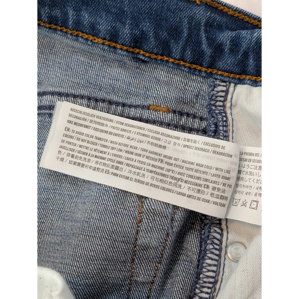 Abercrombie & Fitch Curve Love Ultra High Rise Ankle Straight Jeans 26 - Picture 11 of 11
